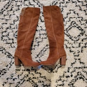 Dolce vita ohana otk brown suede boots